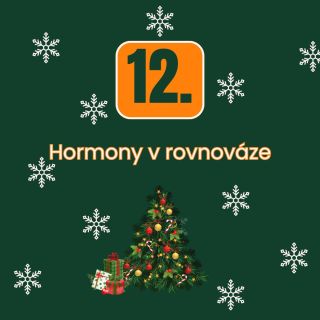 🎄 12. okénko: Hormony v rovnováze Prosinec bývá plný stresu – a tělo to cítí. Podpořte hormonální rovnováhu něčím, co máte...