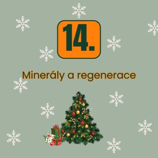 🎄 14. okénko: Hořčík & minerály Zima, stres a únava si vybírají svou daň. Dopřejte tělu chvíli klidu a potřebné minerály....